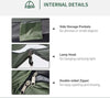 Tenda-da-Campeggio-a-Igloo-con-Porta-a-Cerniera,-Zanzariera-e-Finestre-a-Rete,-206x152x110-cm,-Verde-IW8A20-260DGIW8