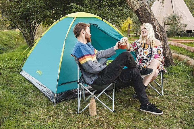 Tenda Da Campeggio Cool Dome 2 Persone 145x205x100cm 1 Tasca Portaoggetti 68084 Sport e tempo libero/Attività ricreative all'aperto/Camping e outdoor/Tende/Tende igloo Trade Shop italia - Napoli, Commerciovirtuoso.it