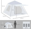 Tenda-da-campeggio-da-2-3-persone-con-Veranda,-210x210x150cm,-grigia-e-bianca-RH1A20-288V00SRRH1