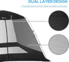 Tenda-da-Campeggio-e-Spiaggia-a-Rete-Anti-UV-per-4-Persone-con-Borsa-di-Trasporto,-3x3-m-Nero-IQ9A20-221IQ9