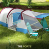 Tenda-da-Campeggio-Impermeabile-con-2-Aree-e-3-Ingressi,-in-Poliestere-e-Fibra-di-Vetro,-420x200x150-cm,-Rosso-ES2A20-425V00RDES2