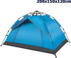 Tenda Da Campeggio Impermeabile Esterno Spiaggia Sole 200 X 150 X 120 Cm 94929 Sport e tempo libero/Attività ricreative all'aperto/Camping e outdoor/Tende/Tende istantanee Trade Shop italia - Napoli, Commerciovirtuoso.it