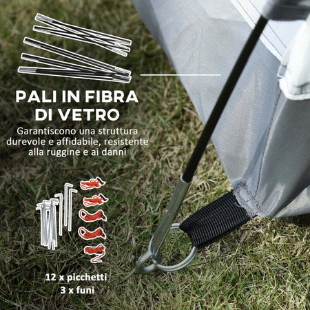 Tenda-da-Campeggio-in-Poliestere-e-Tessuto-Oxford-con-Gancio-Interno-e-Finestre-a-Rete,-265x140x95-cm-PL8A20-302V00LBPL9