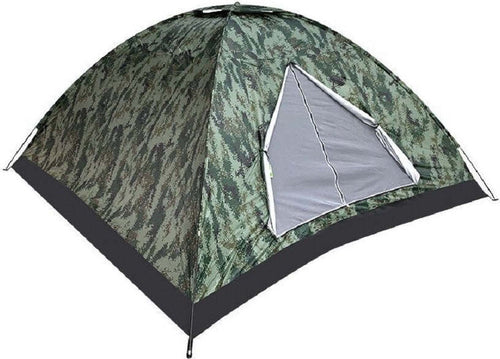 Tenda Da Campeggio Militare 2 Posti Con Rete Anti Insetti 200x140x100 Cm 4096182 Sport e tempo libero/Attività ricreative all'aperto/Camping e outdoor/Tende/Tende igloo Trade Shop italia - Napoli, Commerciovirtuoso.it