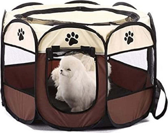 Tenda Da Campeggio Pieghevole Per Animali Gabbia Cani Cucce Ottagono 100x100 Cm Prodotti per animali domestici/Cani/Cucce gabbiette e recinzioni/Casette per cani Trade Shop italia - Napoli, Commerciovirtuoso.it