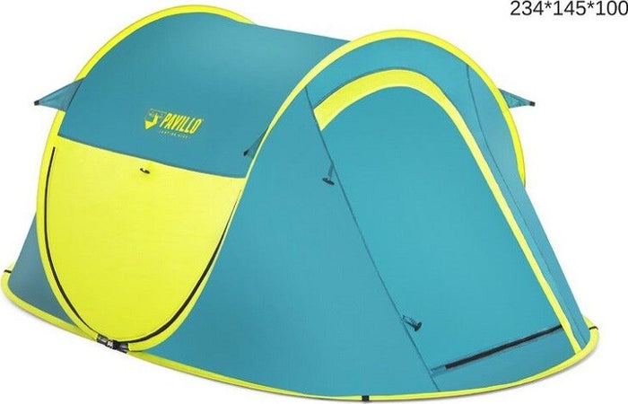 Tenda Da Campeggio Pop-up 2 Persone Tasca Interna Zanzariera 235x145x100cm 68086 Sport e tempo libero/Attività ricreative all'aperto/Camping e outdoor/Tende/Tende igloo Trade Shop italia - Napoli, Commerciovirtuoso.it