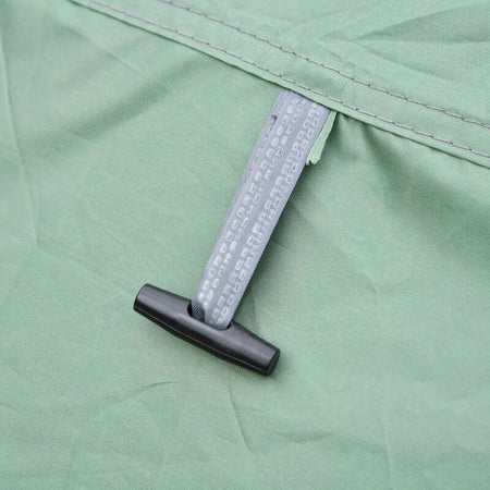 Tenda-da-Campeggio-Pop-Up-2-Posti-con-2-Porte,-4-Finestre-e-Telo-Impermeabile,-263.5x220x123-cm,-Verde-Scuro-EC3A20-169EC3