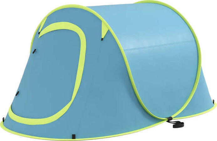 Tenda-da-Campeggio-Pop-Up-Impermeabile-con-Accessori-e-Borsa-di-Trasporto,-245x148x105-cm,-Blu-RK5A20-404V00NURK5