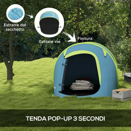 Tenda-da-Campeggio-Pop-Up-Impermeabile-con-Accessori-e-Borsa-di-Trasporto,-245x148x105-cm,-Blu-RK5A20-404V00NURK5