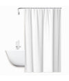 Tenda Da Doccia Impermeabile Peva Bianca 12 Ganci 180 X 200cm Arredo Bagno 69809