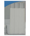 Tenda Da Doccia Vasca Bagno Peva Con 12 Ganci 180x200 Cm Trasparente Beige 69492