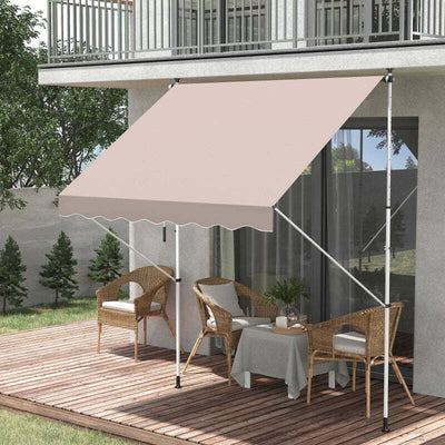 Tenda-da-Sole-2x1.5-m-per-Esterno-a-Rullo-con-Manovella-e-Angolazione-Regolabile,-Beige-WD6840-182CWWD6