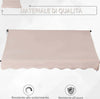 Tenda-da-Sole-2x1.5-m-per-Esterno-a-Rullo-con-Manovella-e-Angolazione-Regolabile,-Beige-WD6840-182CWWD6