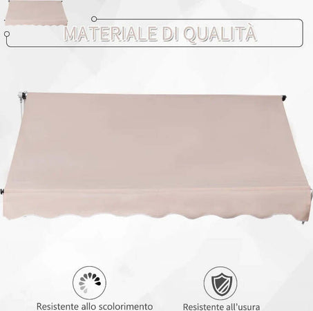Tenda-da-Sole-2x1.5-m-per-Esterno-a-Rullo-con-Manovella-e-Angolazione-Regolabile,-Beige-WD6840-182CWWD6