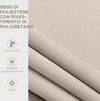 Tenda-da-Sole-2x3-m-a-Bracci,-Regolabile-5°-35°-in-Alluminio-e-Poliestere,-Bianco-Crema-RT9840-239V01CWRT9