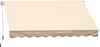 Tenda-da-Sole-4x2.5-m-Avvolgibile-a-Manovella-con-Copertura-Impermeabile,-in-Metallo-e-Alluminio,-Beige-TR6840-151CWTR6