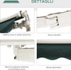 Tenda-da-Sole-a-Bracci-2.5x2m-Avvolgibile-Manuale-in-Alluminio-e-Poliestere-Verde-FR6100110-005GFR6
