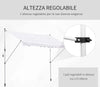Tenda-da-Sole-a-Bracci-3x1.5m-con-Manovella-e-Struttura-Telescopica,-Bianco-TY3840-183WTTY3