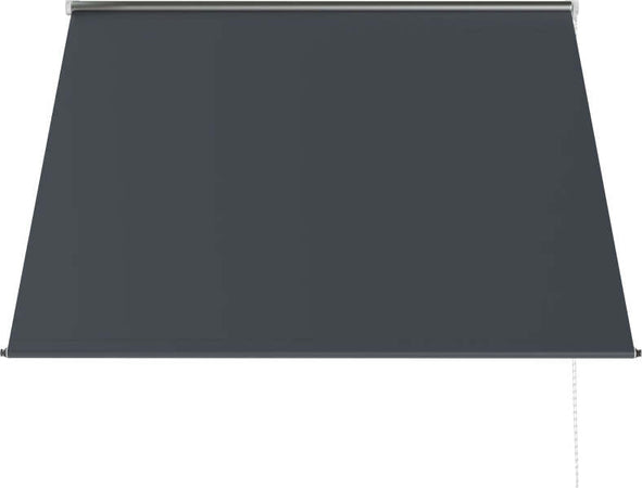 Tenda-da-Sole-a-Bracci-con-Apertura-Manuale,-Inclinazione-e-Protezione-UV30+,-150x120-cm,-Grigio-ZS2840-238V00CGZS2