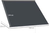 Tenda-da-Sole-a-Bracci-con-Apertura-Manuale,-Inclinazione-e-Protezione-UV30+,-150x120-cm,-Grigio-ZS2840-238V00CGZS2