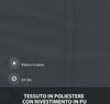 Tenda-da-Sole-a-Bracci-con-Apertura-Manuale,-Inclinazione-e-Protezione-UV30+,-150x120-cm,-Grigio-ZS2840-238V00CGZS2