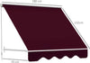 Tenda-da-Sole-a-Caduta-con-Rullo-Avvolgibile-e-Angolazione-Regolabile-0-120°,-180×70cm,-Rosso-EW801-0152EW8