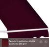 Tenda-da-Sole-a-Caduta-con-Rullo-Avvolgibile-e-Angolazione-Regolabile-0-120°,-180×70cm,-Rosso-EW801-0152EW8