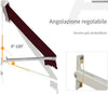 Tenda-da-Sole-a-Caduta-con-Rullo-Avvolgibile-e-Angolazione-Regolabile-0-120°,-180×70cm,-Rosso-EW801-0152EW8