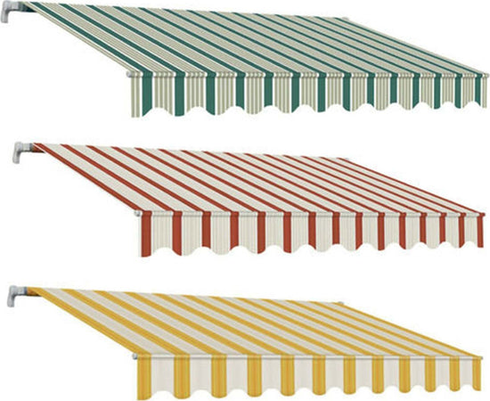Tenda da sole avvolgibile 300x200 cm a barra quadra con rullo in alluminio Giardino e giardinaggio/Arredamento da giardino e accessori/Ombrelloni tende e tettucci parasole/Tende da veranda Decor Space - Altamura, Commerciovirtuoso.it