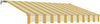 Tenda da sole avvolgibile 300x200 cm a barra quadra con rullo in alluminio Giardino e giardinaggio/Arredamento da giardino e accessori/Ombrelloni tende e tettucci parasole/Tende da veranda Decor Space - Altamura, Commerciovirtuoso.it