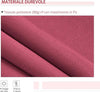 Tenda-da-Sole-Avvolgibile-a-Caduta-con-Manovella,-in-Alluminio-e-Poliestere,-295x245cm,-Rosso-Scuro-YH5840-150WRYH5