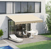 Tenda-da-Sole-Avvolgibile-a-Caduta-con-Manovella,-in-Alluminio-e-Poliestere,-3x2.5m,-Beige-TR4840-150CWTR4