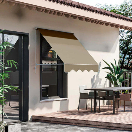 Tenda-da-Sole-Avvolgibile-a-Parete-a-Caduta,-Beige,-180x70cm-WR401-0151WR4
