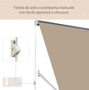 Tenda-da-Sole-Avvolgibile-a-Parete-a-Caduta,-Beige,-180x70cm-WR401-0151WR4