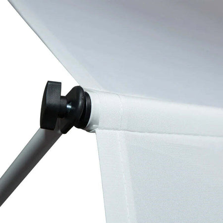 Tenda-da-Sole-da-Esterno-2x1.5m-a-Rullo-con-Manovella,-Altezza-e-Angolazione-Regolabile,-Bianco-TG6840-182WTTG6