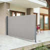 Tenda-da-Sole-Laterale-e-Avvolgibile-(3x1.6m)-in-Alluminio-e-Poliestere-Imperemabile-Anti-UV,-per-Vento/Privacy-BG8840-210BG8