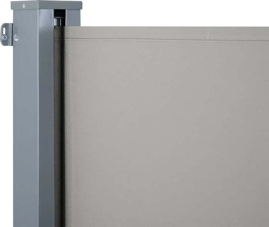 Tenda-da-Sole-Laterale-e-Avvolgibile-(3x1.6m)-in-Alluminio-e-Poliestere-Imperemabile-Anti-UV,-per-Vento/Privacy-BG8840-210BG8