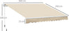 Tenda-da-Sole-per-Esterno-a-Bracci-Avvolgibile-con-Apertura-a-Manovella,-360x250-cm,-Crema-BV5840-175V00CWBV5