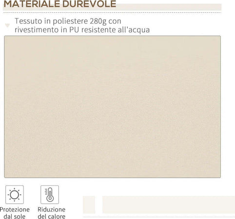 Tenda-da-Sole-per-Esterno-a-Bracci-Avvolgibile-con-Apertura-a-Manovella,-360x250-cm,-Crema-BV5840-175V00CWBV5