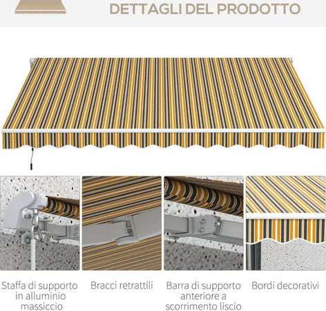 Tenda-da-Sole-per-Esterno-Avvolgibile-a-Bracci-con-Apertura-a-Manovella,-350x250-cm,-Giallo-QW6840-174V00YLQW6