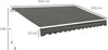 Tenda-da-Sole-per-Esterno-Avvolgibile-a-Bracci-con-Apertura-a-Manovella,-350x250-cm,-Grigio-WE1840-174V00GYWE1