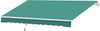 Tenda-da-Sole-per-Esterno-Avvolgibile-a-Manovella-in-Metallo-e-Alluminio,-4x2.5m,-Verde-Scuro-ED4840-151GNED4