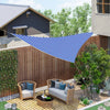 Tenda-da-Sole-Vela-Ombreggiante-Triangolare-5x5x5m-Anti-UV-e-Traspirante-in-HDPE,-Bianca-e-Blu-KJ5840-231BUHJ5
