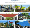 Tenda-da-Sole-Vela-Ombreggiante-Triangolare-5x5x5m-Anti-UV-e-Traspirante-in-HDPE,-Bianca-e-Blu-KJ5840-231BUHJ5