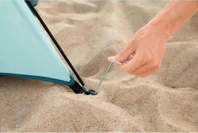Tenda Da Spiaggia Ground Beach Giacca A Vento Per 2 Persone 220x120x95cm 68105 Sport e tempo libero/Attività ricreative all'aperto/Camping e outdoor/Tende/Tende igloo Trade Shop italia - Napoli, Commerciovirtuoso.it