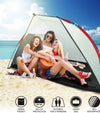 Tenda Da Spiaggia Ramble 2 Adulti 200x100x100cm Con Tasche Borsa Trasporto 68001 Sport e tempo libero/Attività ricreative all'aperto/Camping e outdoor/Tende/Tende igloo Trade Shop italia - Napoli, Commerciovirtuoso.it