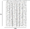 Tenda-Doccia-Antimuffa-Impermeabile-180x200cm-Anelli-Bagno-Bianco-Graniglia-69833