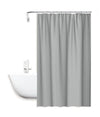 Tenda Doccia Antimuffa Impermeabile 180x200cm Con Anelli Bagno Grigio Chiaro 69850
