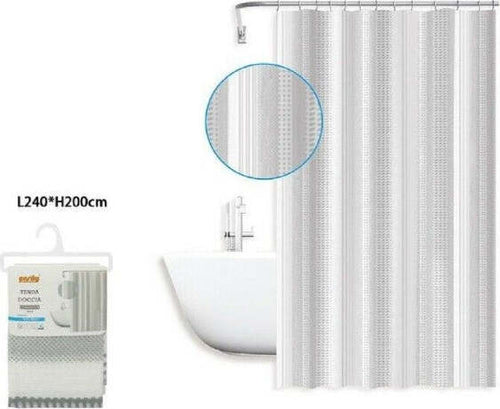 Tenda-Doccia-Antimuffa-Impermeabile-240-X-200-Cm-Con-Anelli-Bagno-59812
