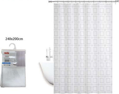 Tenda Doccia Antimuffa Impermeabile 240 X 200 Cm Con Anelli Bagno Quadrati 59390 Casa, arredamento e bricolage > Accessori Bagno > Tende Doccia Trade Shop italia - Napoli, Commerciovirtuoso.it